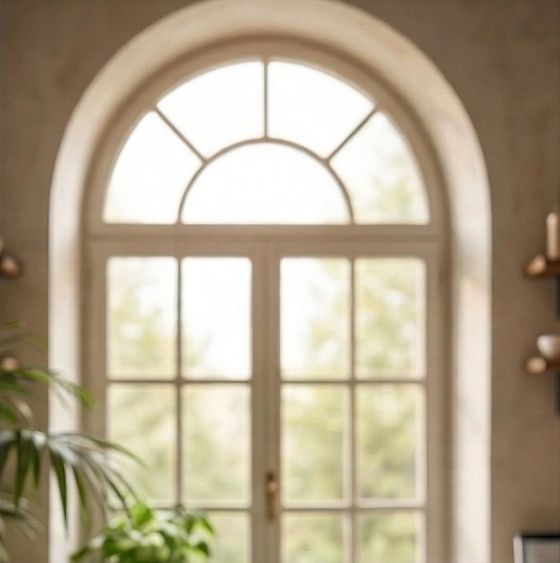 Hall elegante di hotel con luce naturale